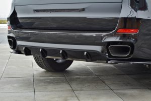 Bakre Valance BMW X5 F15 M50D / Blanksvart