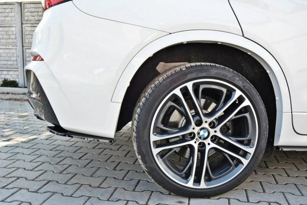 lmr Rear Side Splitters BMW X4 M-Pack / ABS Black / Molet