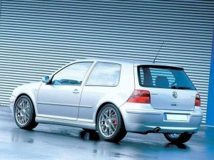 Rear Bumper Extension Vw Golf 4 25’Th Anniversary Look (With Exhaust Hole)