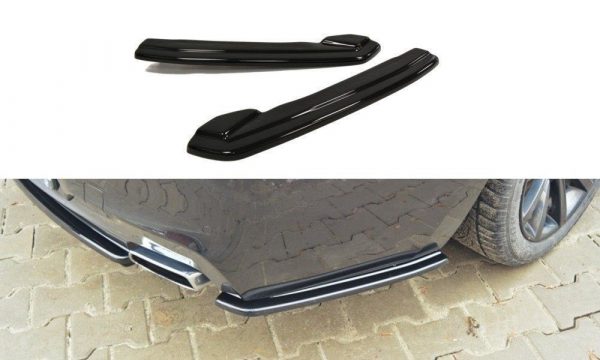 lmr Rear Side Splitters BMW 6 Gran Coupé Mpack / ABS Black / Molet