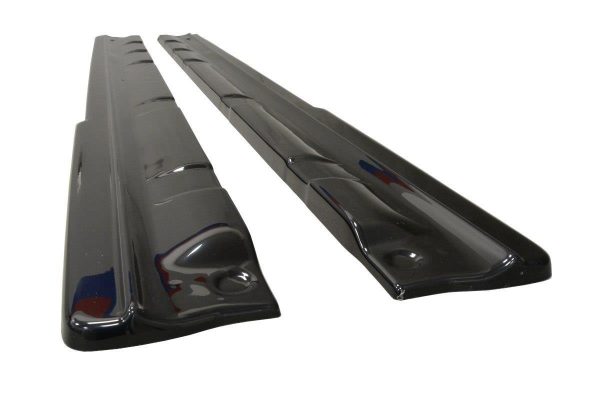 lmr Side Skirts Diffusers Renault Laguna Mk 3 Coupe / ABS Black / Molet