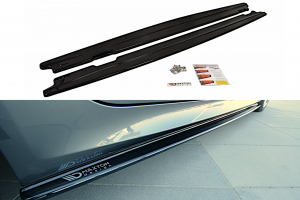 Side Skirts Diffusers BMW 5 E60/61 M-Pack / ABS Black / Molet