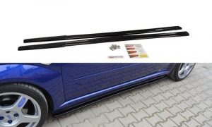 Side Skirts Diffusers Ford Focus Mk1 Rs / ABS Black / Molet