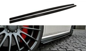 Side Skirts Diffusers Vw Polo Mk5 Gti (Facelift) / ABS Black / Molet