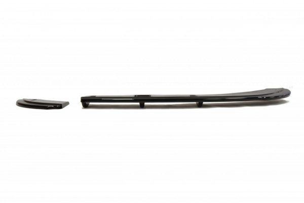 lmr Rear Splitter Vw Polo Mk5 Gti Facelift (With A Vertical Bar) / Gloss Black