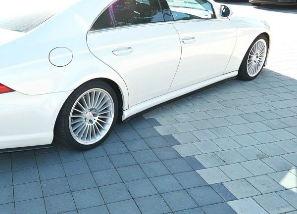 lmr Side Skirts Diffusers Mercedes Cls C219 55Amg / Gloss Black