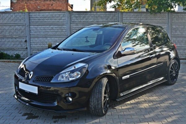 lmr Front Splitter Renault Clio Iii Rs / ABS Black / Molet