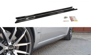 Side Skirts Diffusers Alfa Romeo 159 / ABS Black / Molet