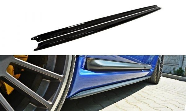lmr Side Skirts Diffusers Audi Rs6 C5 / ABS Black / Molet