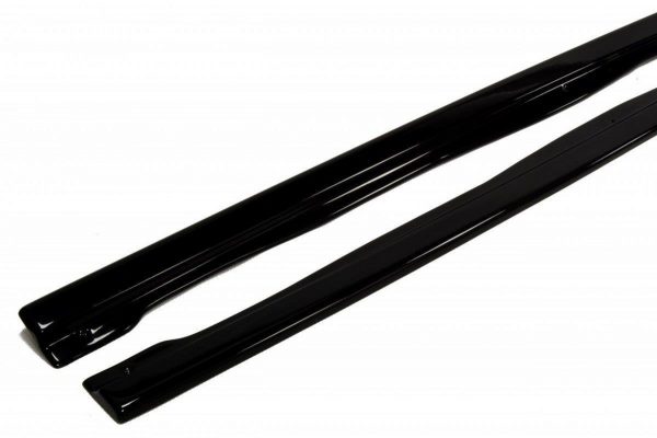 lmr Side Skirts Diffusers Audi A6 C7 S-Line / ABS Black / Molet
