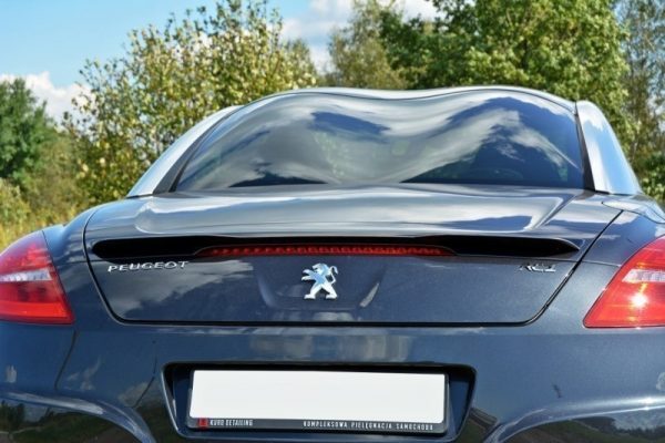 lmr Spoiler Cap Peugeot Rcz Facelift / ABS Svart Struktur