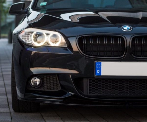 lmr Frontspoiler Sport-Performance Mattsvart BMW 5 Series F10 F11 Med M-Paket