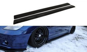 Side Skirts Diffusers Toyota Celica T23 Ts Preface / ABS Black / Molet