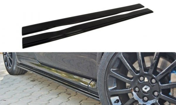 lmr Side Skirts Diffusers Renault Clio Iii Rs / Carbon Look