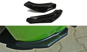 Rear Side Splitters Vw Scirocco R / ABS Black / Molet