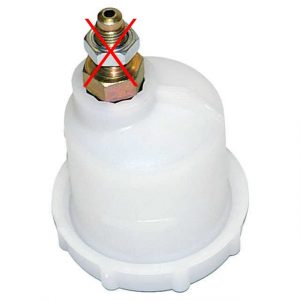 OBP Behållare / Bromsvätskebehållare Utan Nippel (100x70mm)