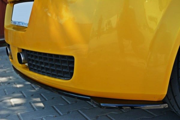 lmr Bakre Splitter Renault Megane Ii Rs / ABS Svart Struktur