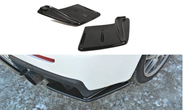 lmr Rear Side Splitters Mitsubishi Lancer Evo X / Gloss Black
