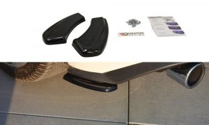 Rear Side Splitters Vw Golf Vii Gti Facelift / ABS Black / Molet