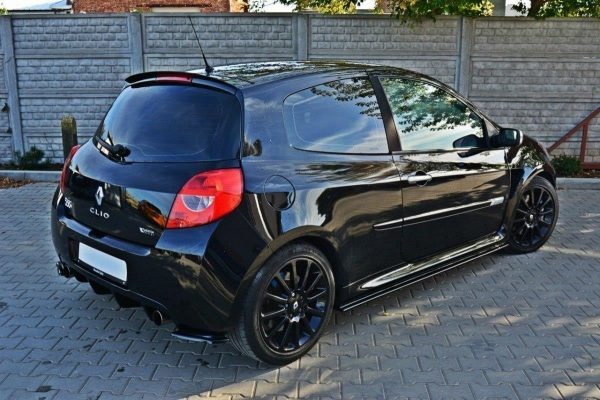 lmr Spoiler Cap Renault Clio Iii Rs / ABS Black / Molet