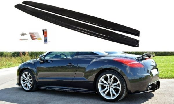 lmr Side Skirts Diffusers Peugeot Rcz / Carbon Look