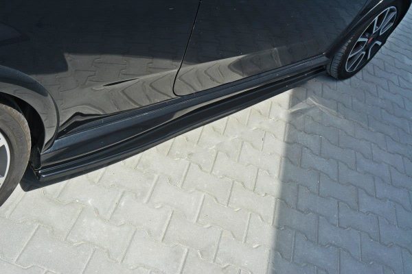 lmr Side Skirts Diffusers Fiat Punto Evo Abarth / Carbon Look