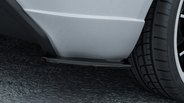 lmr Rear Side Splitters Ford Fiesta Mk7 St / Stline / Zetec S / Carbon Look
