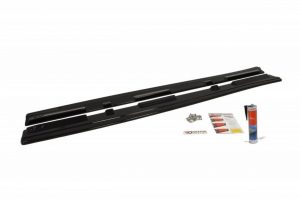 Side Skirts Diffusers Mazda 3 Mk2 Mps / ABS Black / Molet