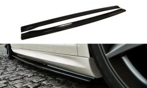 Side Skirts Diffusers Vw Passat Cc R36 Rline (Preface) / ABS Black / Molet