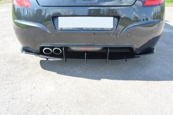lmr Rear Side Splitters Peugeot Rcz Facelift / ABS Black / Molet
