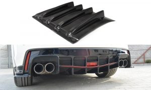 Rear Valance Honda Civic Ix Type R / ABS Black / Molet