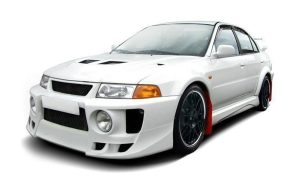 Front Bumper Spoiler Mitsubishi Lancer Evo V