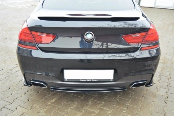 lmr Bakre Sidosplitters BMW 6 Gran Coupé Mpack / Blanksvart