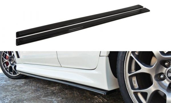 lmr Side Skirts Diffusers Mitsubishi Lancer Evo X / Carbon Look