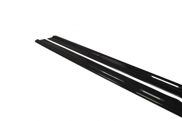 lmr Side Skirts Diffusers Audi A8 D4 / ABS Black / Molet