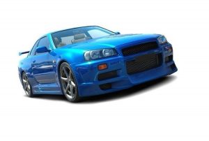 Främre Stötfångare Nissan Skyline R34 Gtr