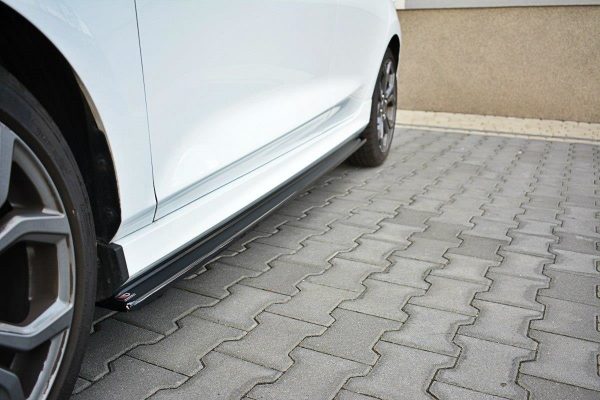lmr Side Skirts Diffusers Ford Fiesta Mk8 ST / ST-Line / Carbon Look