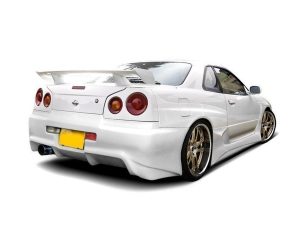 Rear Wide Arches Nissan Skyline R34 Gtt