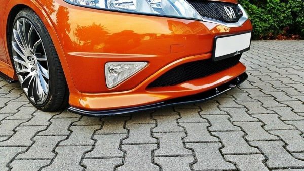 lmr Front Splitter Honda Civic Viii Type S/R / Carbon Look