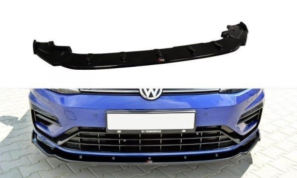 lmr Front Splitter V.1 Vw Golf Vii R (Facelift) / Carbon Look