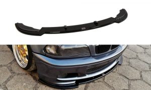 Front Splitter BMW 3 E46 Mpack Coupe / ABS Black / Molet