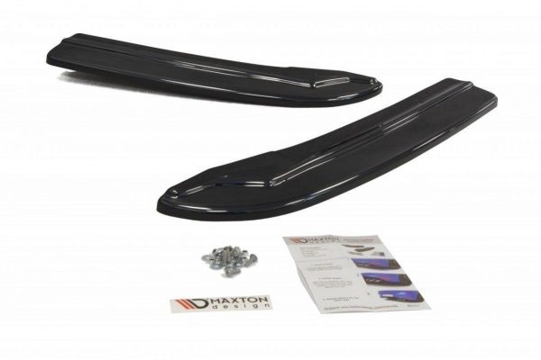 lmr Rear Side Splitters Mercedes C W204 Amg-Line (Facelift) / Gloss Black