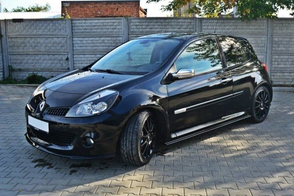 lmr Side Skirts Diffusers Renault Clio Iii Rs / ABS Black / Molet