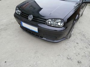 Front Splitter Vw Golf Iv / ABS Black / Molet