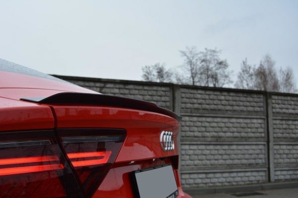 lmr Spoiler Extension Audi A7 S-Line (Facelift) / Blanksvart