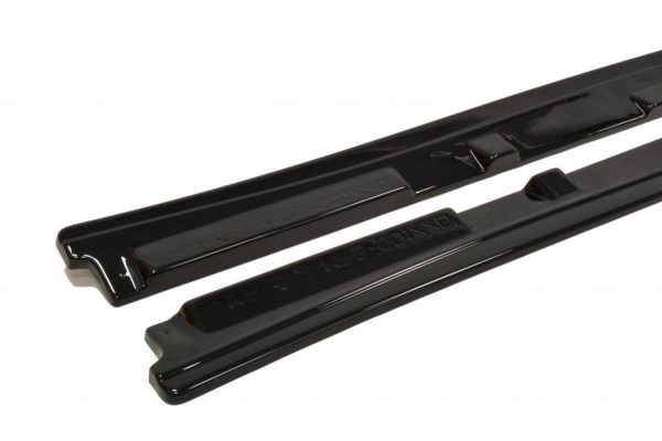 lmr Side Skirts Diffusers Mazda 3 Mk2 Mps / ABS Black / Molet