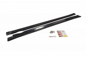 Side Skirts Diffusers Subaru Impreza Ii Wrx / ABS Black / Molet