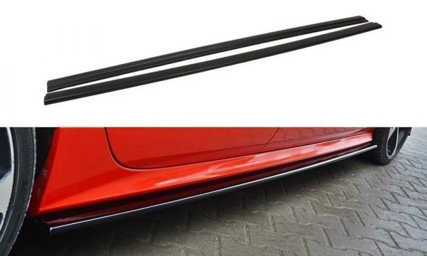lmr Side Skirts Diffusers Audi A7 S-Line (Facelift) / Carbon Look