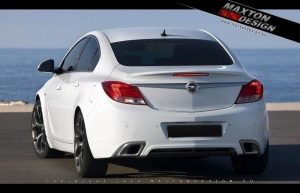 Rear Spoiler Opel Insignia Saloon / Not Primed