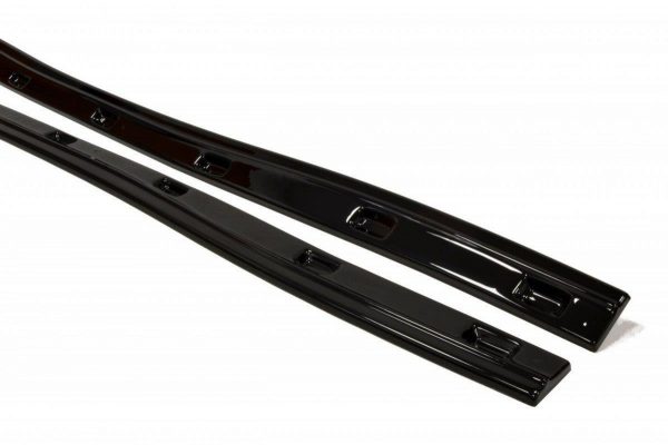 lmr Side Skirts Diffusers Honda Civic Viii Type S/R / ABS Black / Molet
